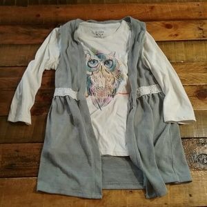 3/4 sleeve with vest