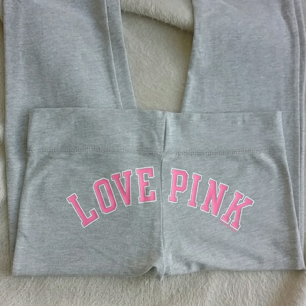 (PINK) NEW MID CALF LEGGINGS