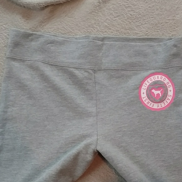 (PINK) NEW MID CALF LEGGINGS - Picture 8 of 8