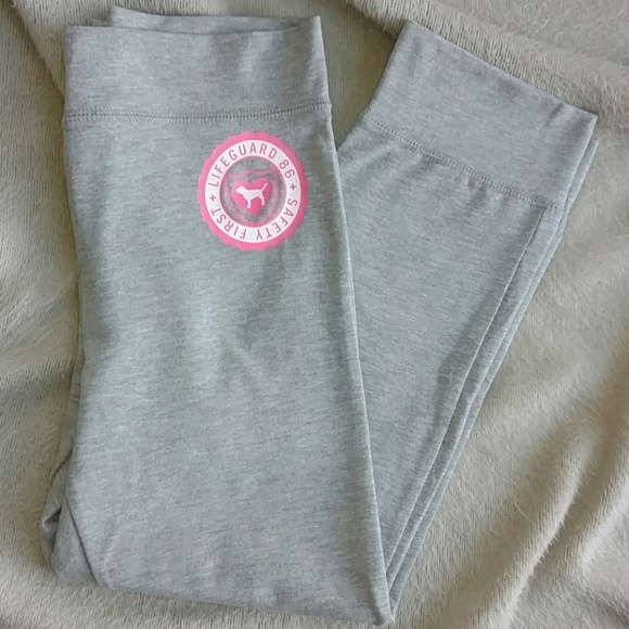(PINK) NEW MID CALF LEGGINGS - Picture 2 of 8