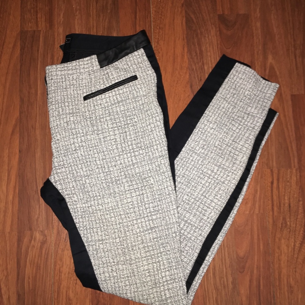 Black and White Pants