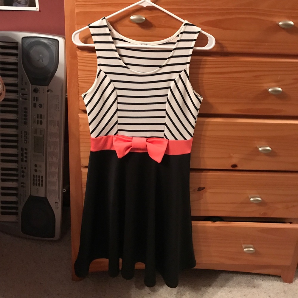 Striped Bow Dress