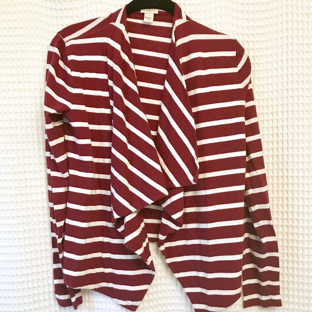 J.CREW Gathered open tiered top
