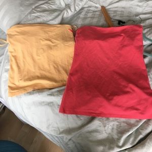 Lot of 2 tube tops
