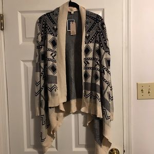 Pink Republic Aztec Cardigan