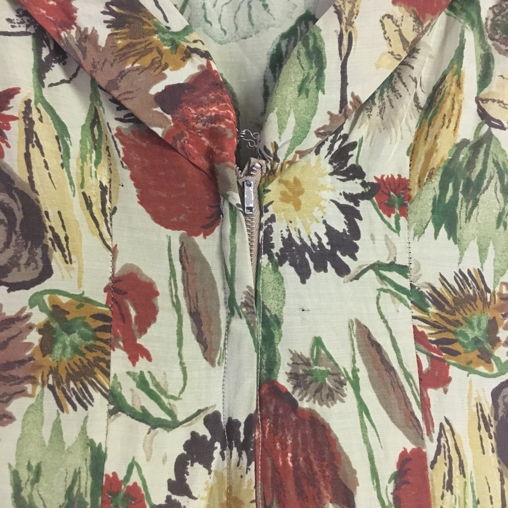 1940s/1950s Genuine Vintage Swing Dress - Picture 11 of 15