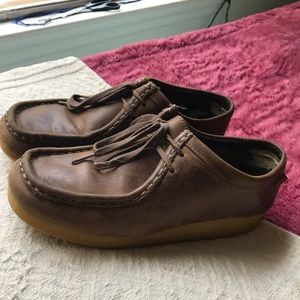 Brown Clark’s Wallabee