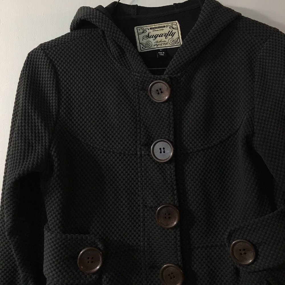 Hooded Vintage coat