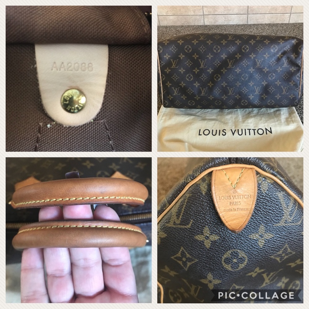 ‼️SOLD‼️💯 Authentic Louis Vuitton Speedy - Picture 4 of 8