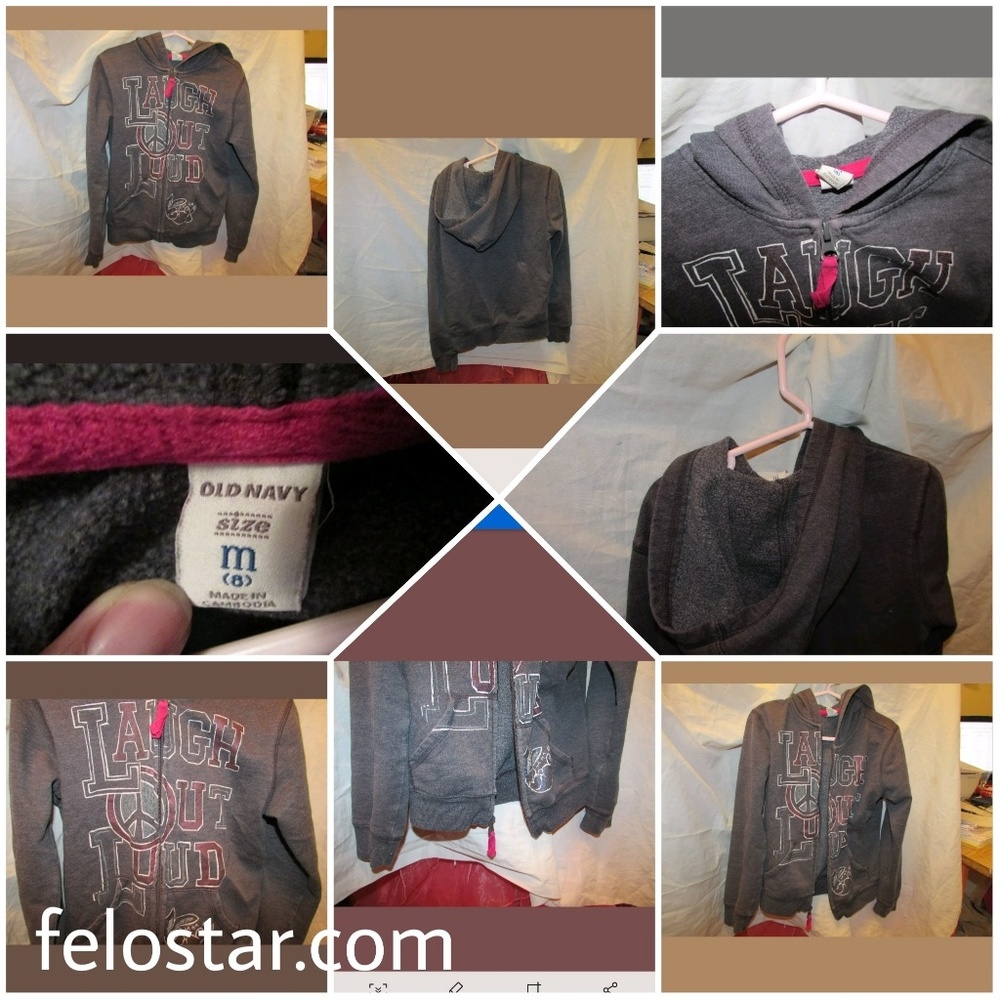 old navy size m (8) boy sweater