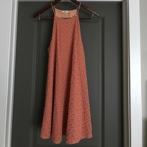 Orange kimchi blue mini dress