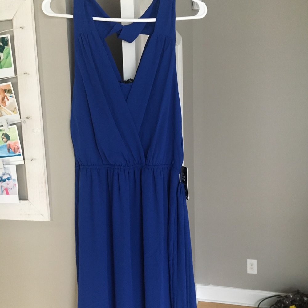 Blue dress