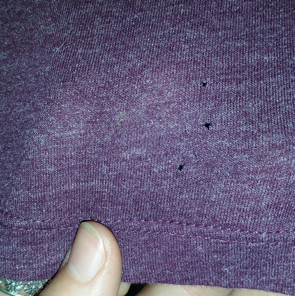 Deep purple T-shirt - Picture 3 of 4