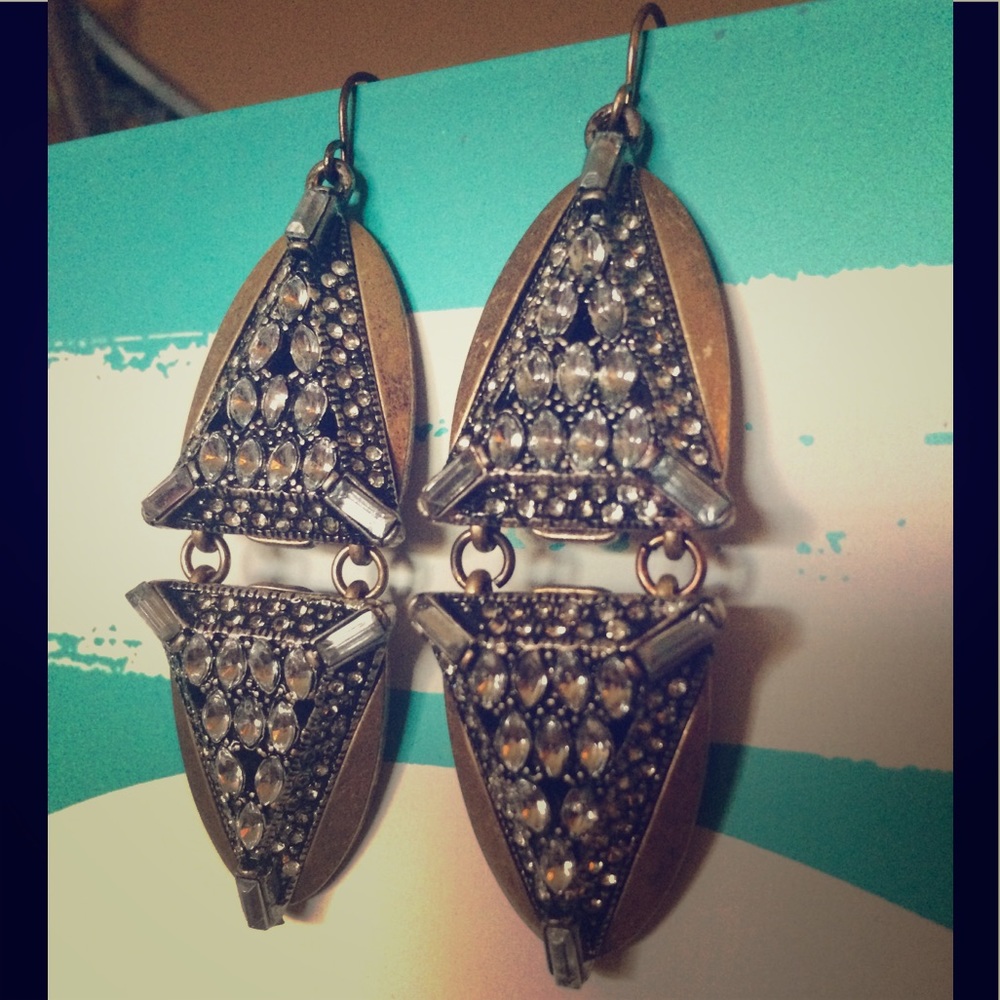Gold boho earrings ✨