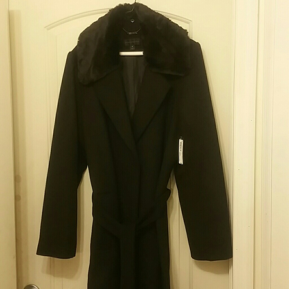 Black Worthington Dress Coat