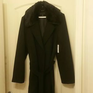 Black Worthington Dress Coat