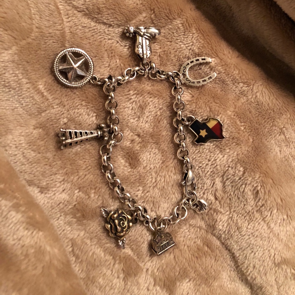Texas charm bracelet