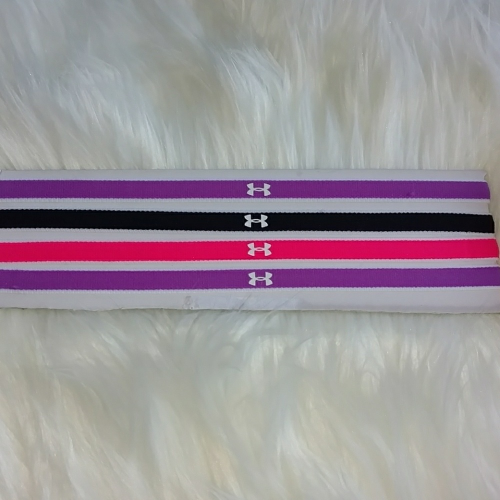 (UNDER ARMOUR) 4 PK HEAD BANDS