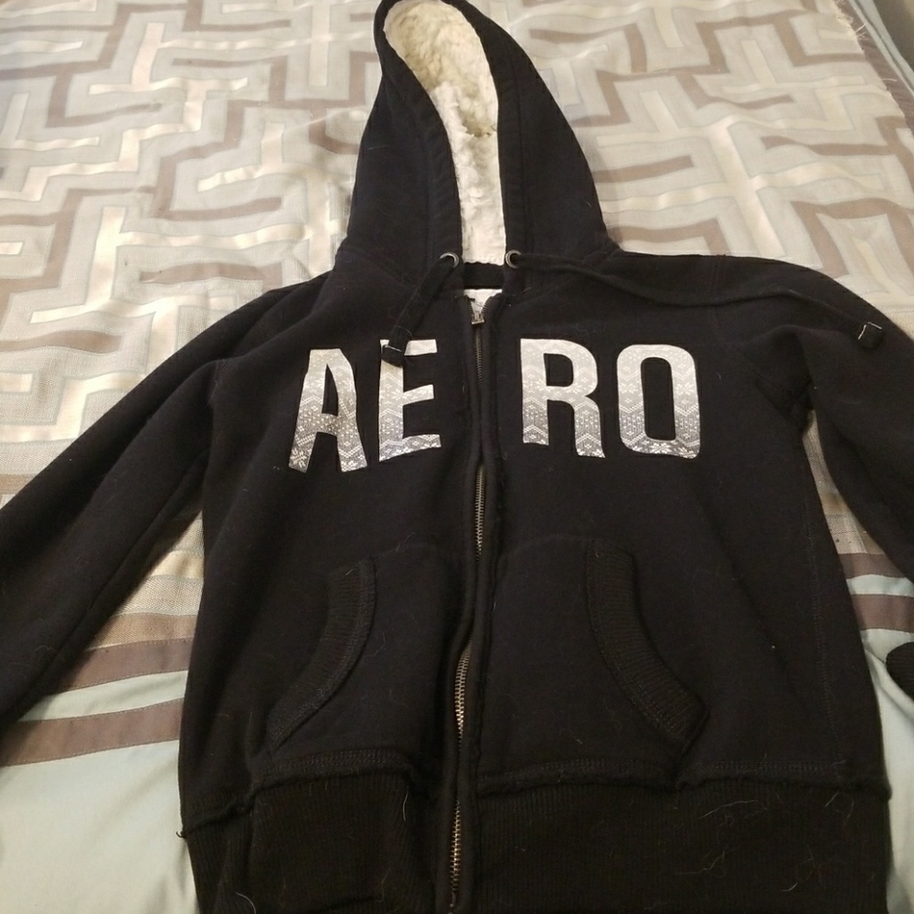 Aeropostale zippered hoodie