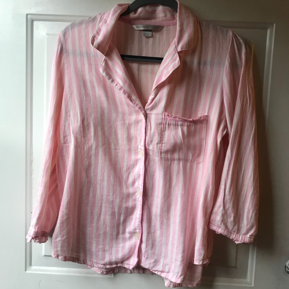 Victoria’s Secret Striped Pajama Set