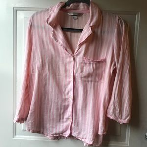 Victoria’s Secret Striped Pajama Set