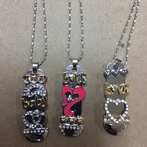 Tag necklaces