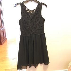 BCBGeneration black lace top dress