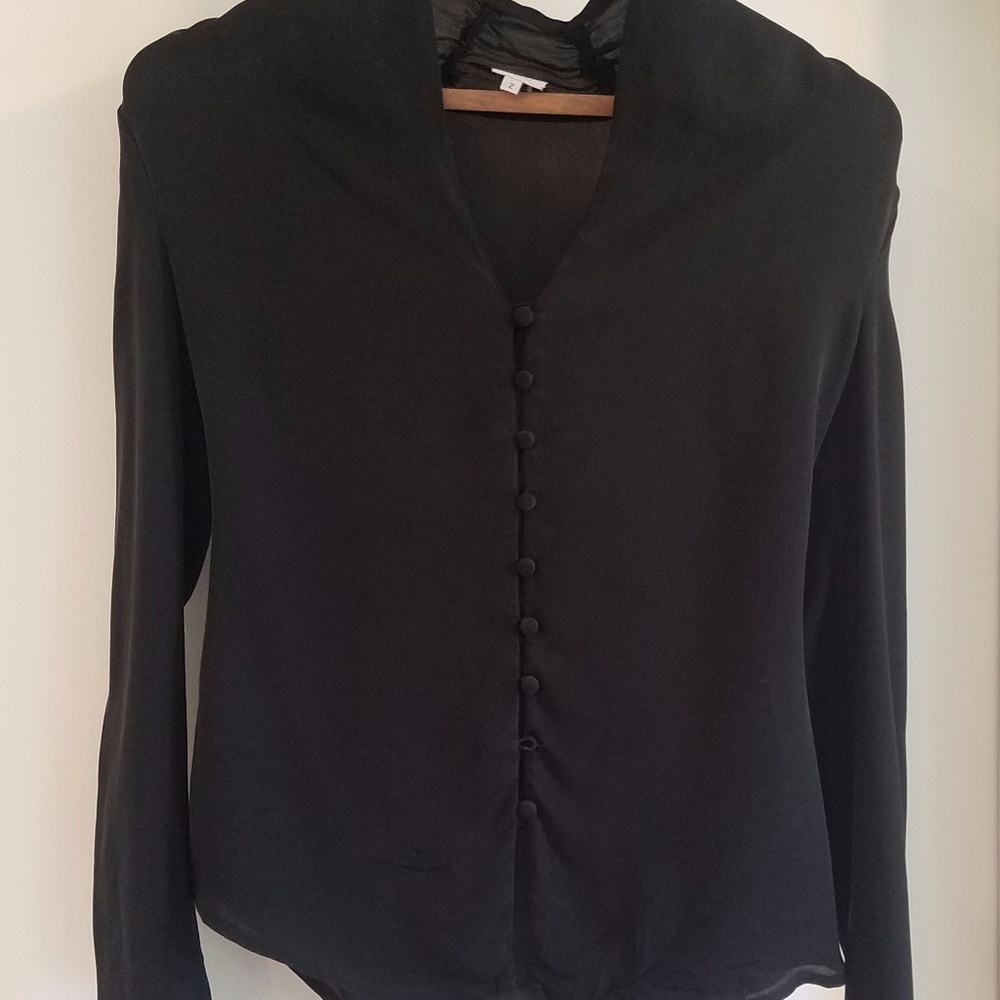 Halston Heritage Black Top