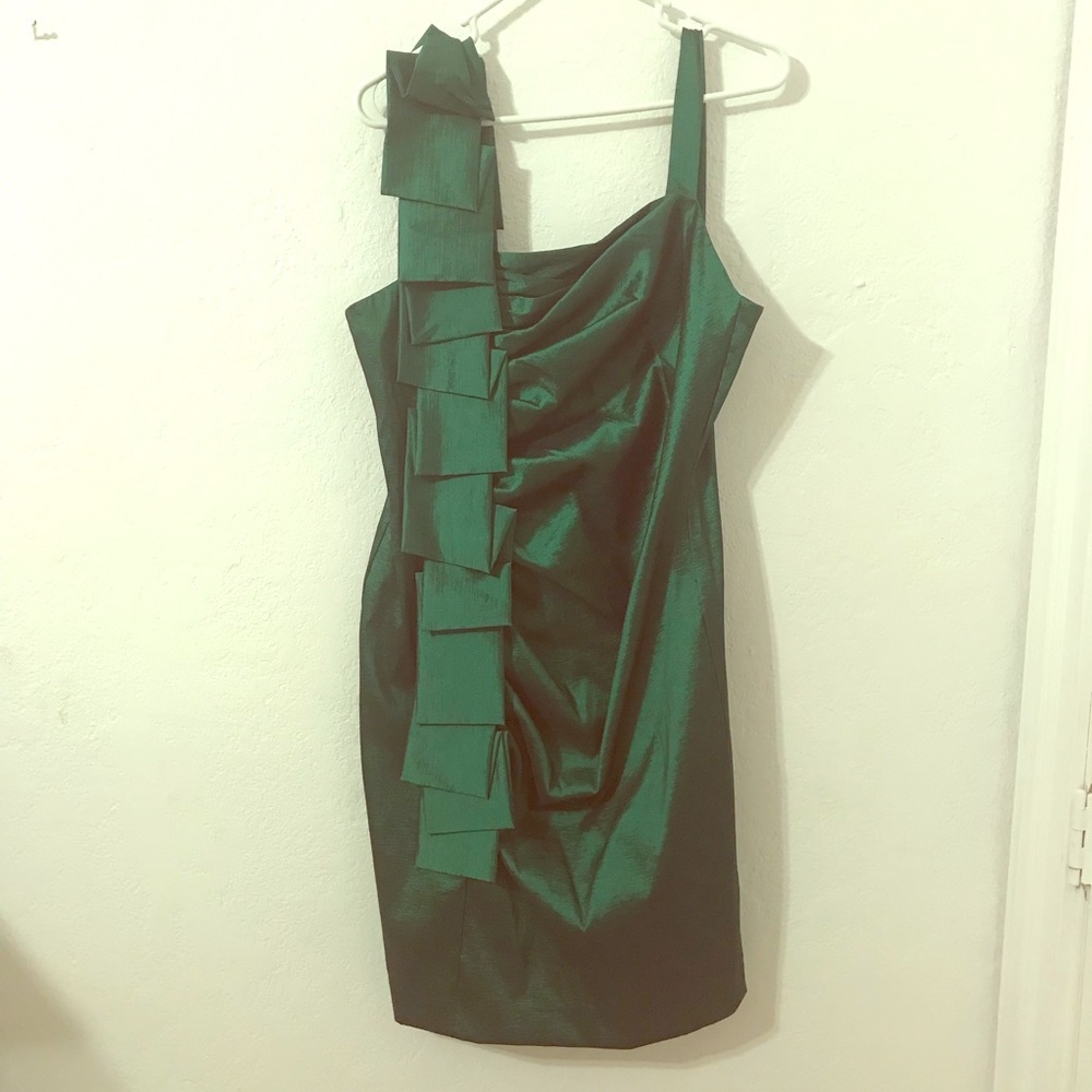 Green Cocktail dress