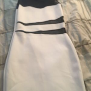 Black & White Mini Dress