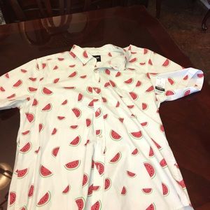 WATERMELON BUTTON DOWN
