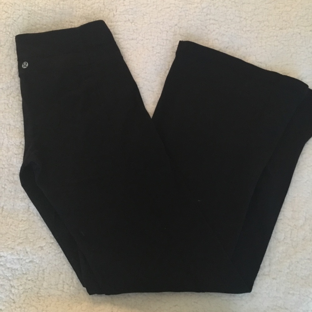 Lululemon Black Stretch Pants Sz. 8