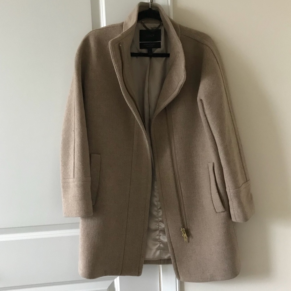 Jcrew Stadium Cloth Cocoon Coat