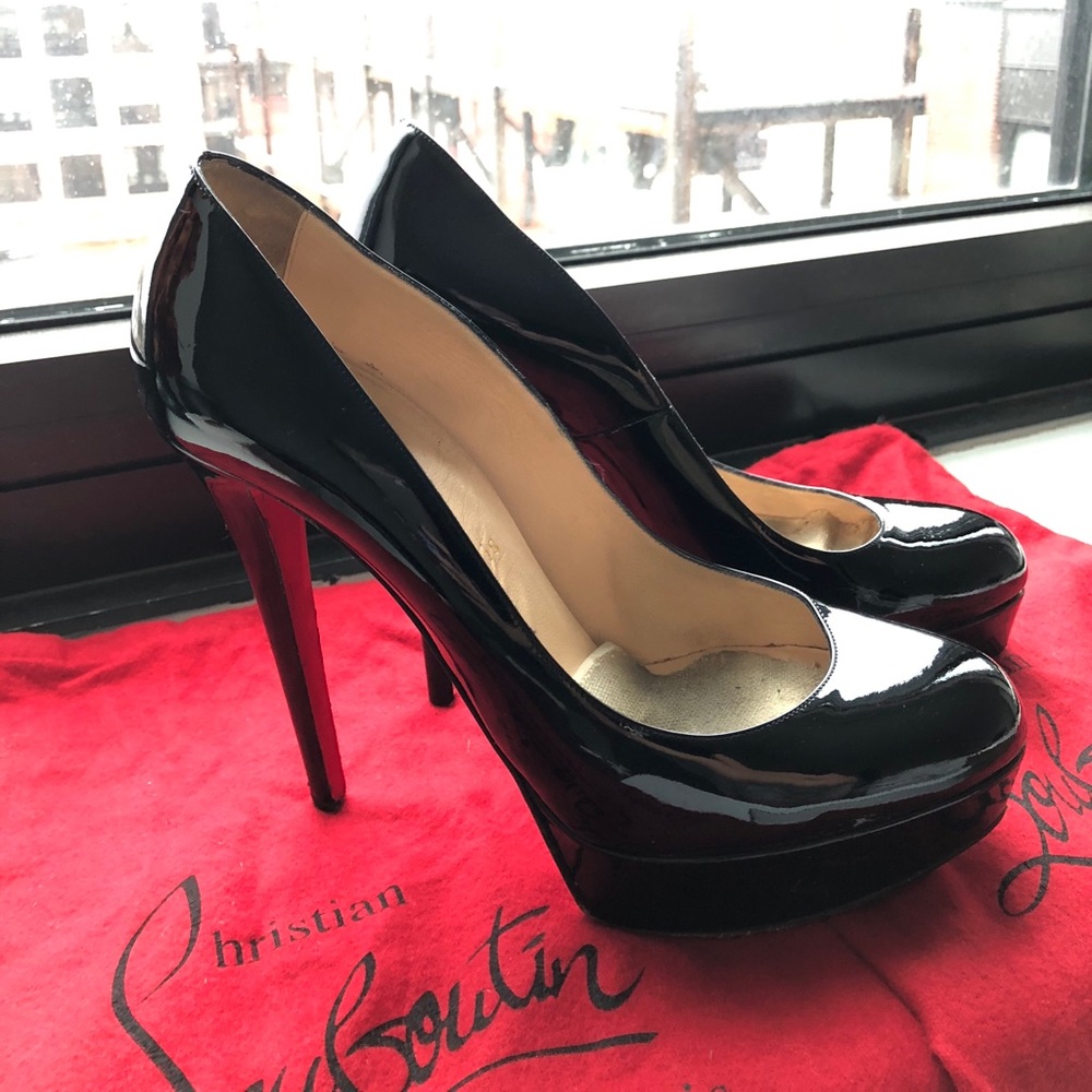 Louboutin Bianca 140 Patent Calf