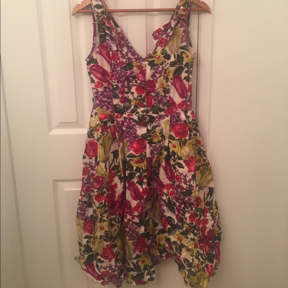 Vintage Floral Dress