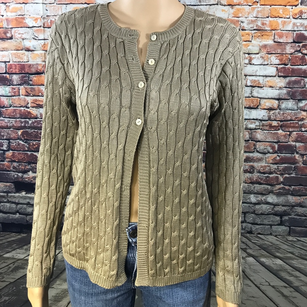 Cute Tanish Gold Cardigan
