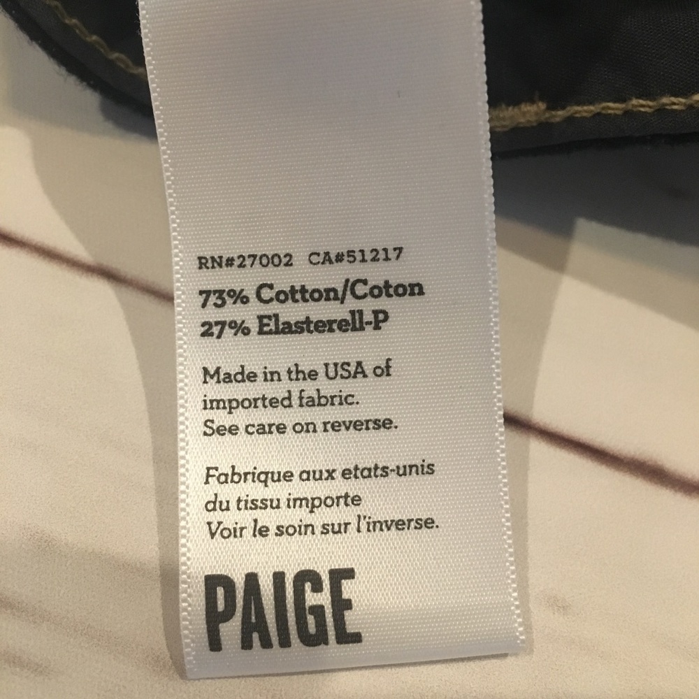 🎉SALE🎉Paige Jeans ,28 , BNWT ‼️Dark blue . - Picture 6 of 8