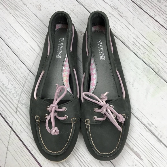 Sperry Shoes - Sperry Top Sider ‘Lola’ Size 8.5 Navy Blue & Pink