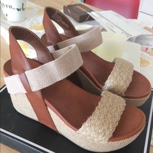 Mia wedges. Brand new. Never worn. Size 7