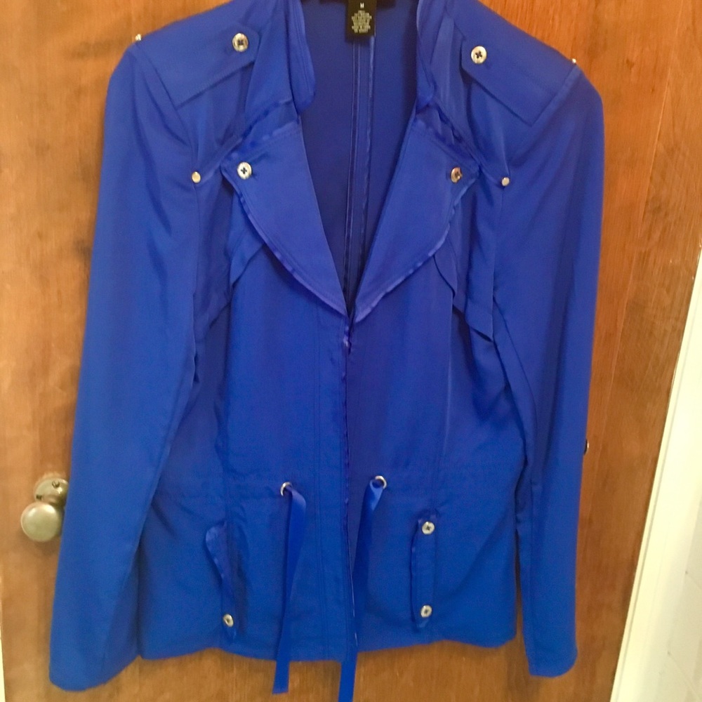 Royal Blue Blazer/Jacket  new w/out Tasha