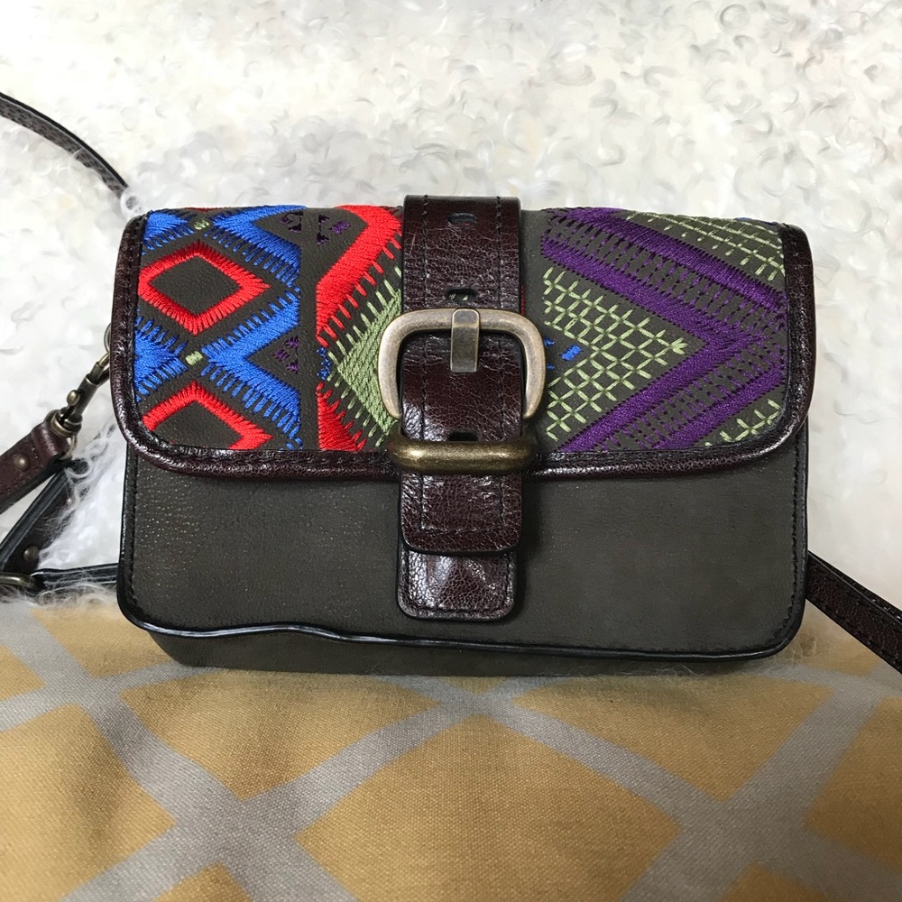 Embroidered Crossbody