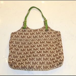 Michael Kors Monogram Jacquard Tote