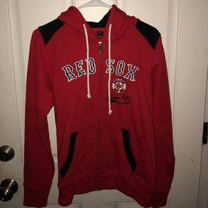 Zip up Red Sox hoodie