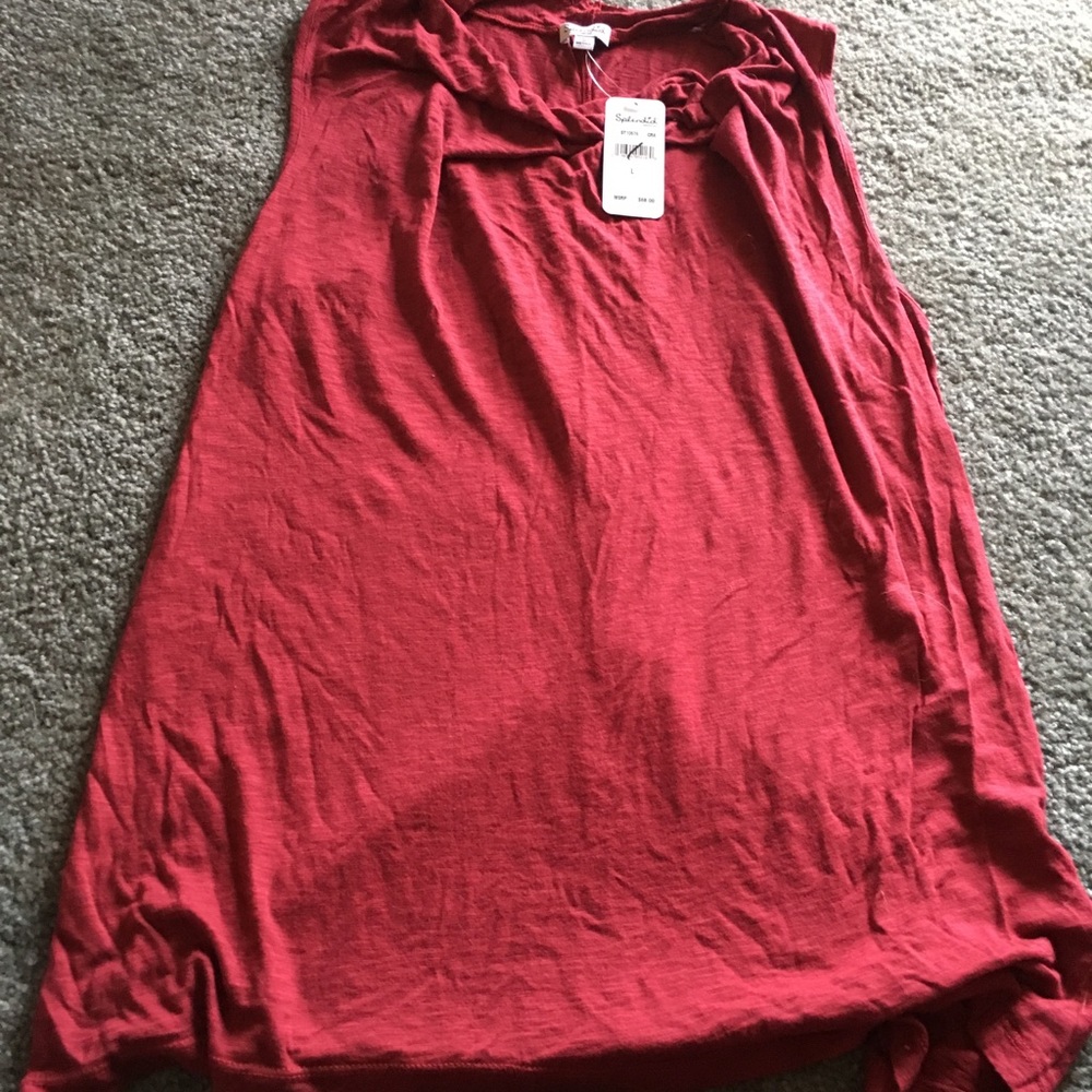 Splendid Cow Neck Tank Top