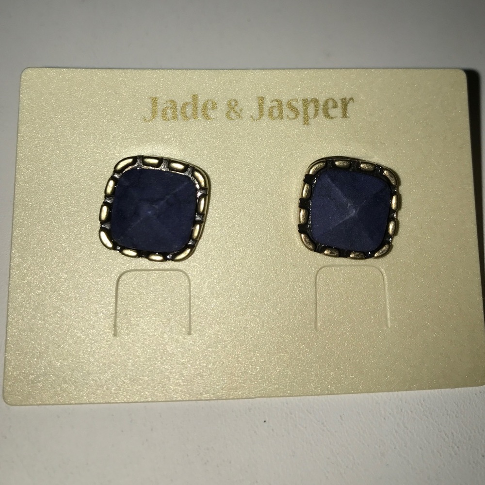 Caribbean Blue Studs