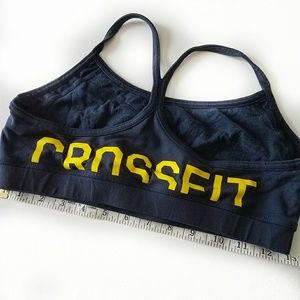 CrossFit Y back bra, with pockets for cups.