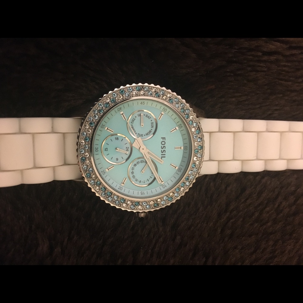 Fossil Tiffany blue watch