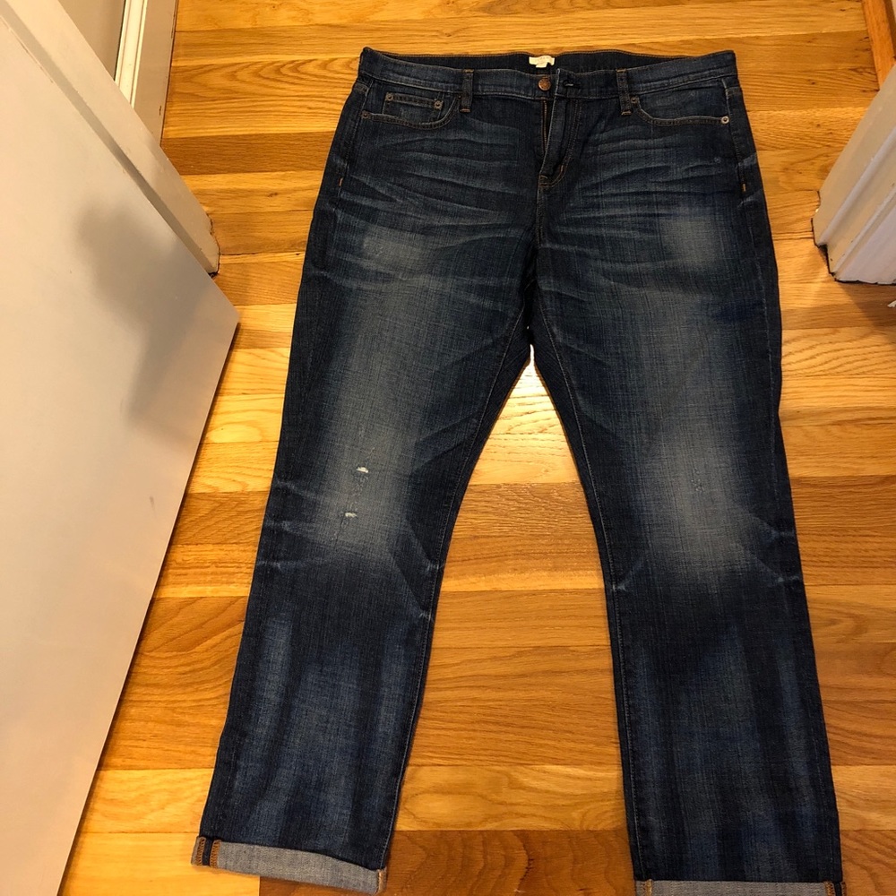 J. Crew Boyfriend Jeans