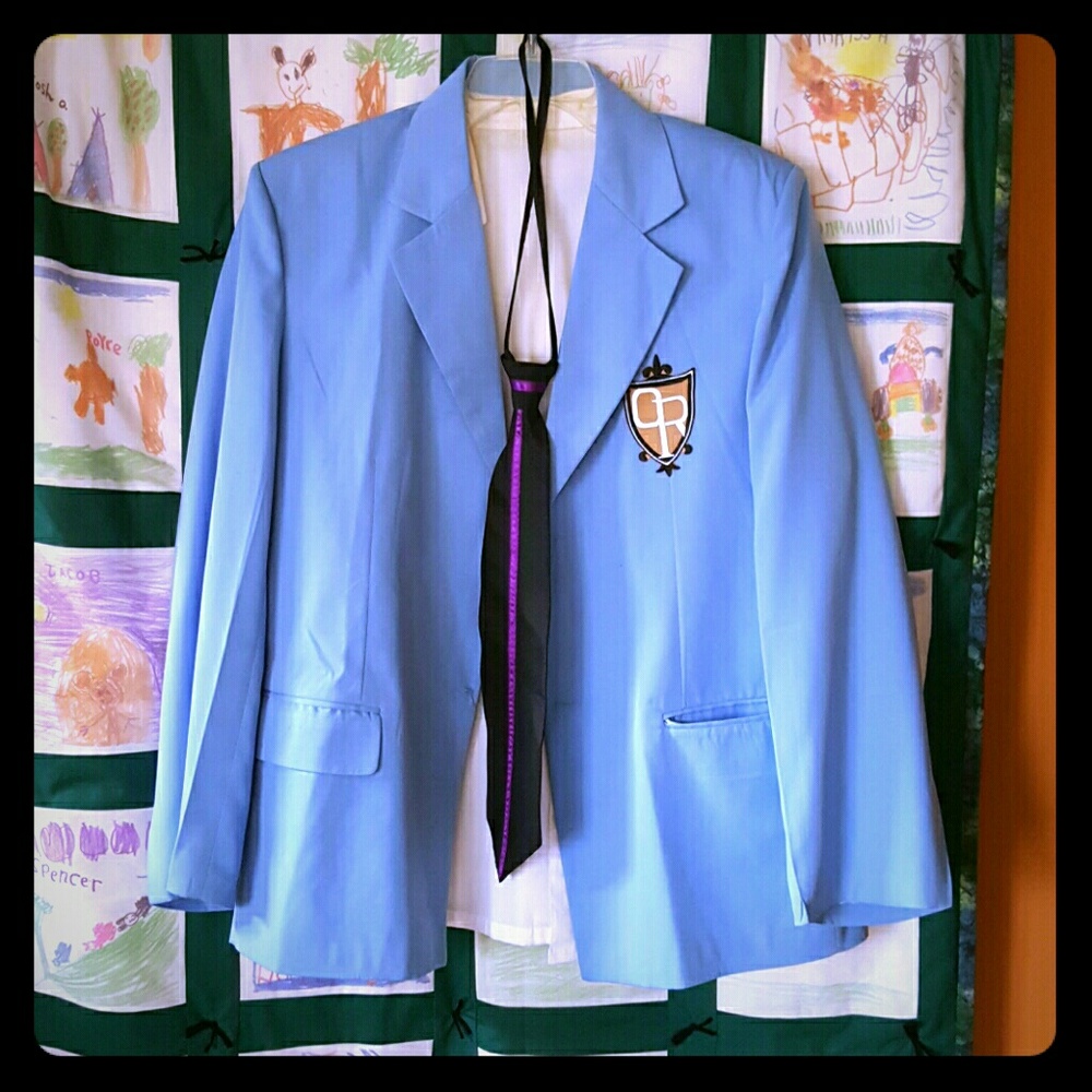 OHSHC Cosplay Jacket Tie and Undershirt
