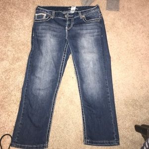 Capri jeans